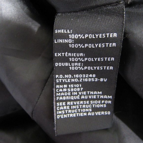 Jones New York Black Tan White Colorblock Zip Swing Hooded Jacket size 3X - Picture 11 of 11